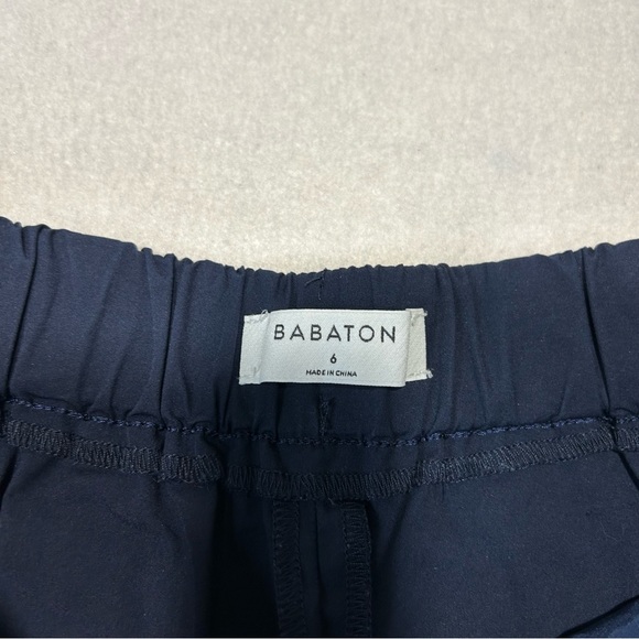 ARITZIA BABATON Manolo Wide Leg Pants in Navy Size 6 - Picture 5 of 11